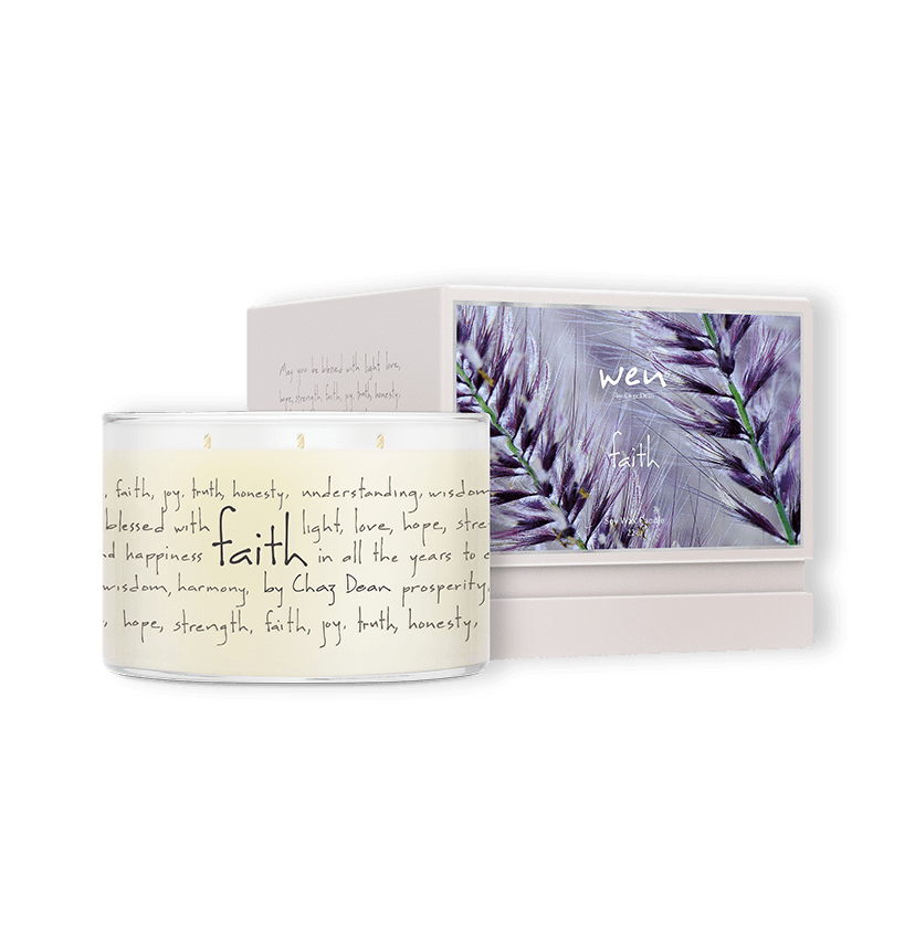 Faith Deluxe Candle - WEN Hair & Skin Care by Chaz Dean