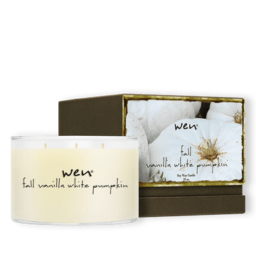 Fall Vanilla White Pumpkin Deluxe Candle