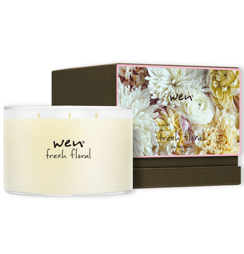 Fresh Floral Deluxe 3-Wick Candle