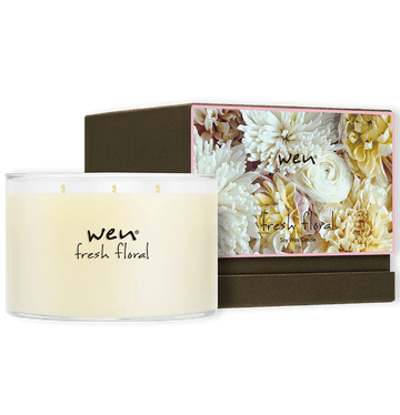 Fresh Floral Deluxe 3-Wick Candle