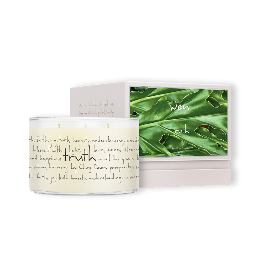 Truth Deluxe 3-Wick Candle - WEN Hair & Skin Care by Chaz Dean