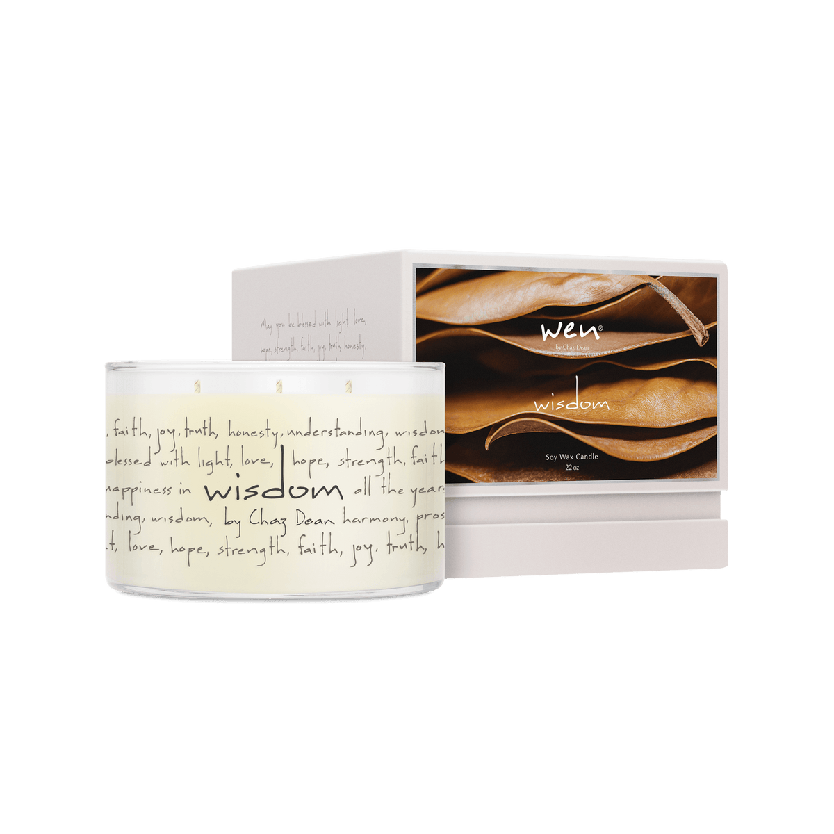 Wisdom Deluxe 3-wick Candle - WEN®