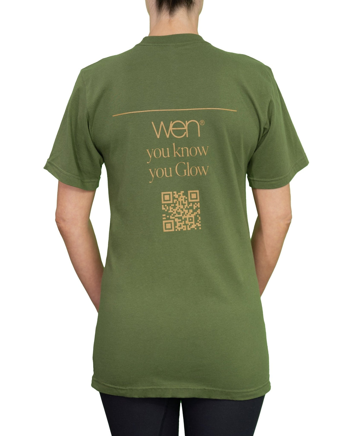 Olive Unisex Lightweight Short - Sleeve T - Shirt - WEN®