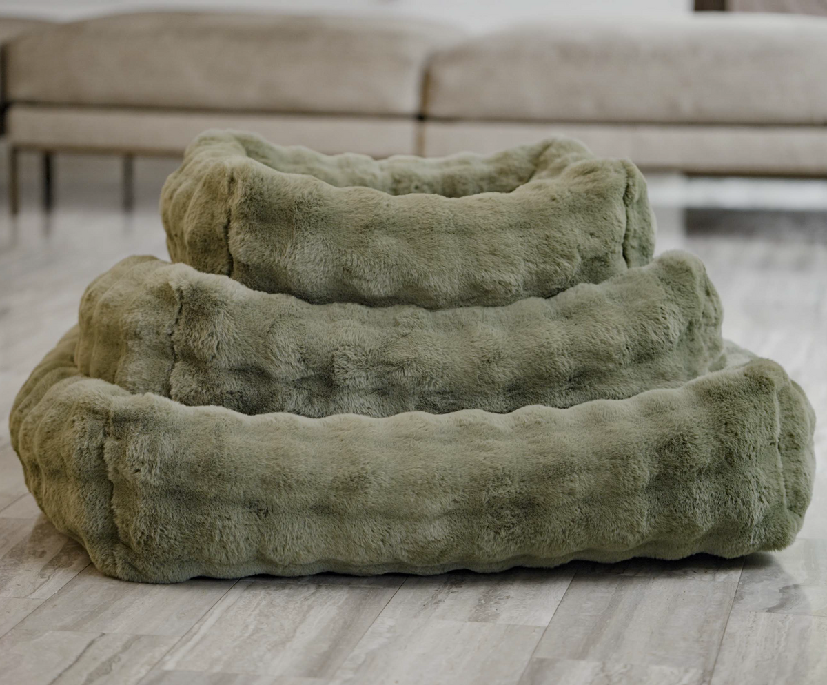 WEN Pets Ultra Plush Faux Fur Bed