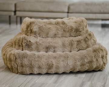 WEN Pets Ultra Plush Faux Fur Bed