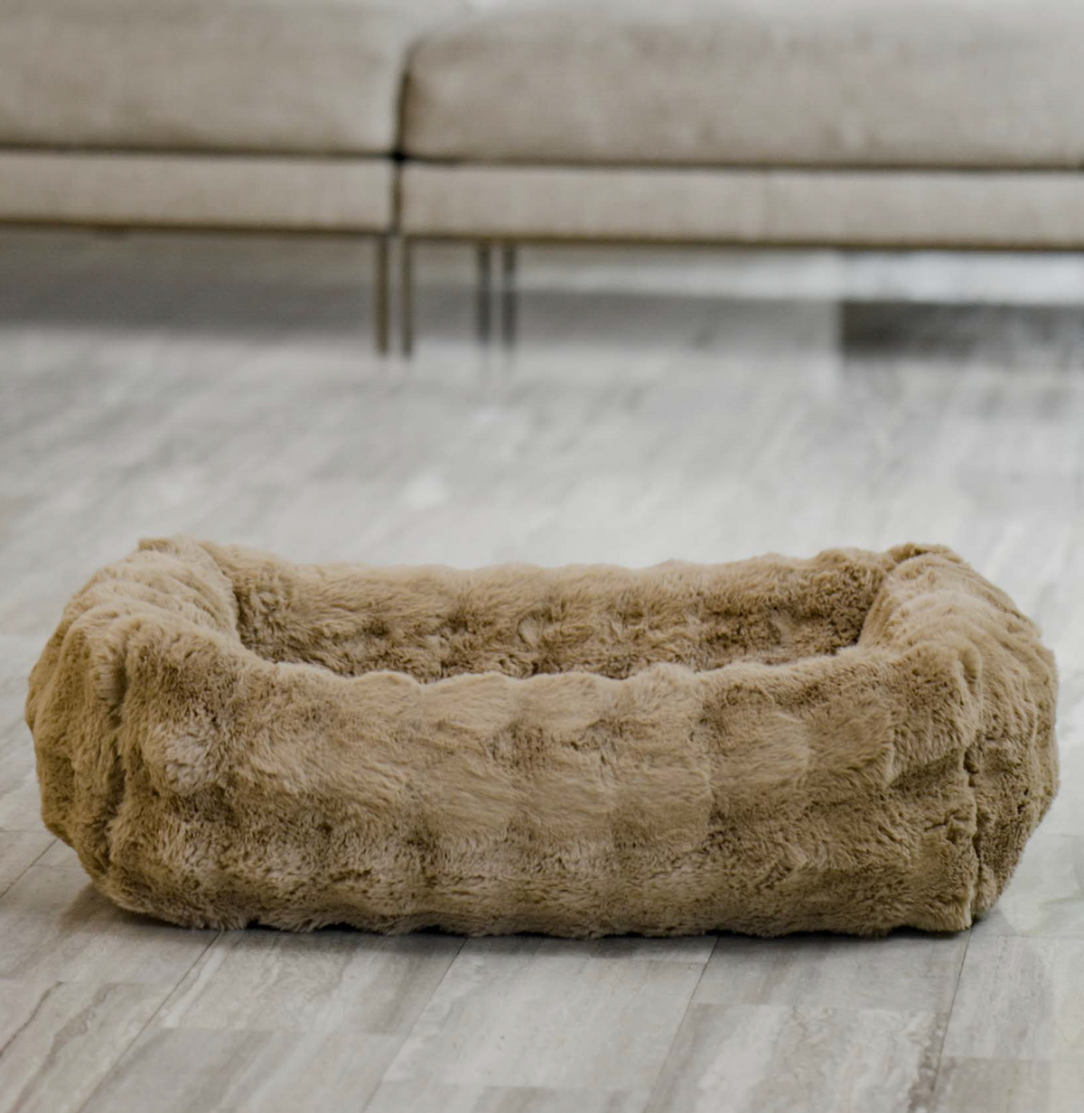 WEN Pets Ultra Plush Faux Fur Bed
