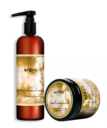 Sweet Almond Mint Cleansing Conditioner 32 fl oz and Ultra Nourishing Intensive Body Treatment 16oz