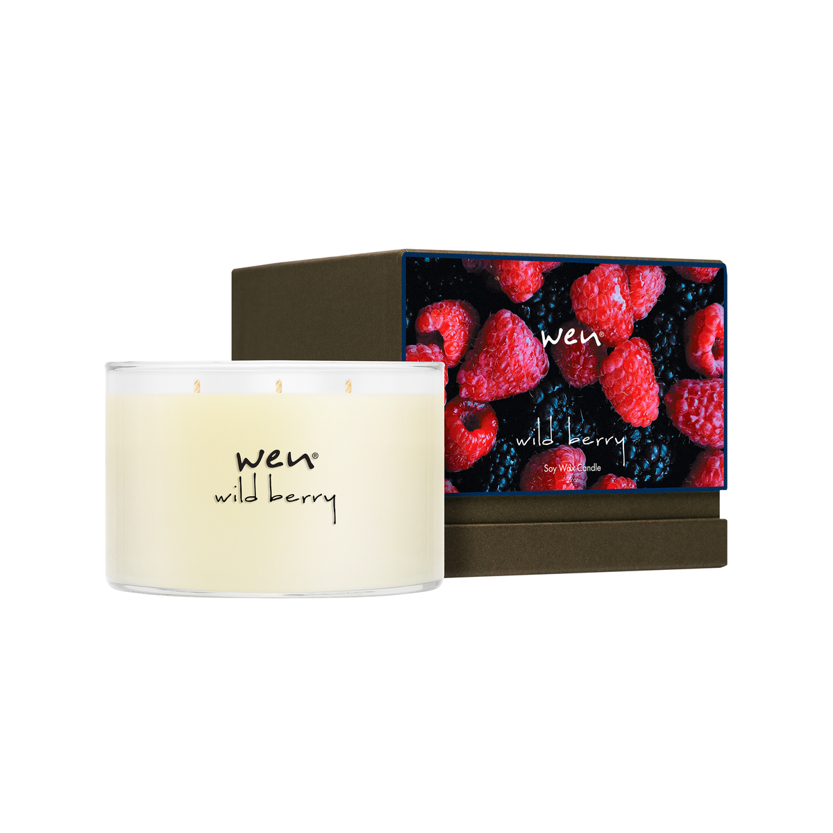Wild Berry Deluxe 3 Wick Candle