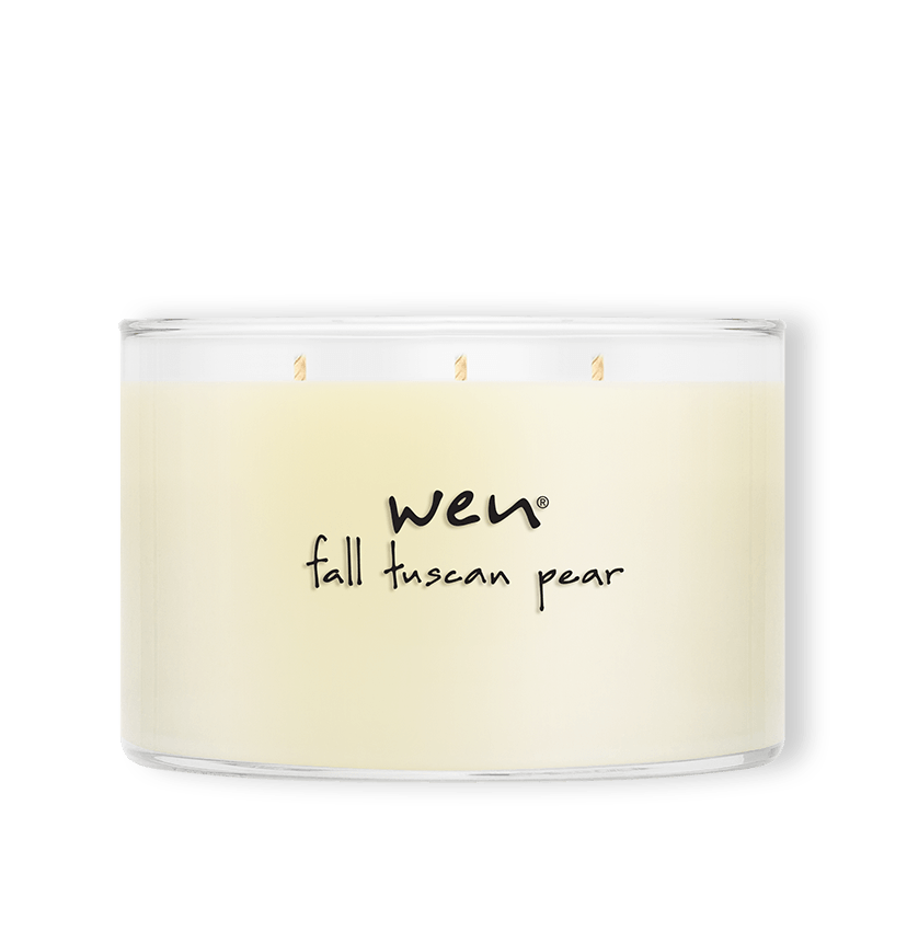 Fall Tuscan Pear Deluxe Candle - WEN Hair &amp; Skin Care by Chaz Dean