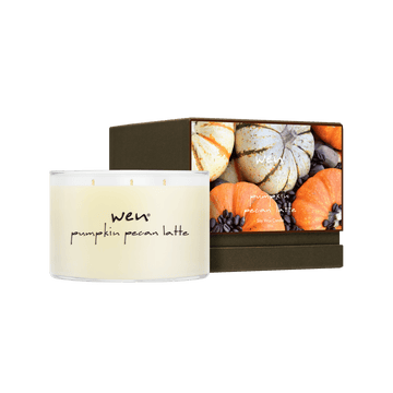 Pumpkin Pecan Latte Deluxe 3-Wick Candle