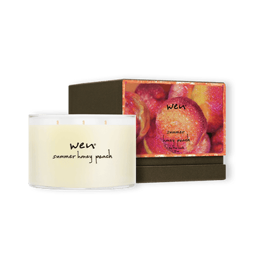 Summer Honey Peach Deluxe 3-Wick Candle