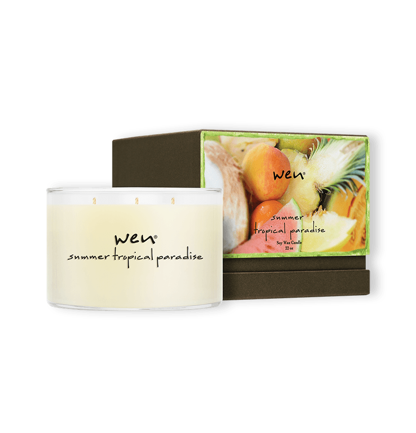 Summer Tropical Paradise Deluxe 3-Wick Candle